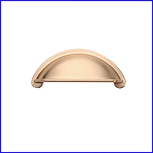 Confezione 10 Tiranti per Armadio Ottone Spazzolato - Eleganti Maniglie per Cassetti Oro per Cucine - Foto 1 di 8