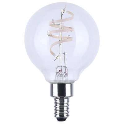 4 Watt G16.5 LED - Reminiscent - Flex Gray Coil Filament - E12 - 3000K - 120 Vol - Image 1 of 4