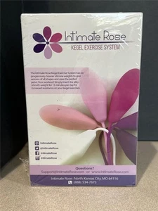 Sistema di esercizi Intimo Rose Kegel (Set di 6) - Foto 1 di 2