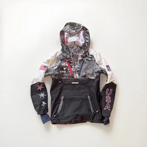 Volcom Team USA Snowboard Team Waterproof Hoodie Olympic Team Hoodie Men’s Small - Picture 1 of 3