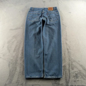 Pantalones de mezclilla vintage Levis 35x30 (se adapta a 32x30) azul desvanecido relajado ancho patinador Y2K - Imagen 1 de 11