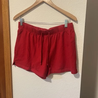 Женские красные спортивные шорты Danskin Now на шнурке на талии L - Изображение 1 из 4