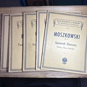 Schirmer’s Library of Musical Classics ~ Konvolut 5 Notenbücher für Klavier - Bild 1 von 13