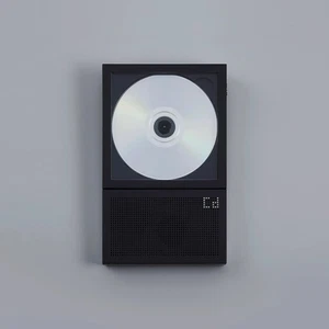 km5 Instant Disk Audio CP2 Tragbarer CD Player Bluetooth Integrierter Lautsprecher Schwarz - Bild 1 von 8