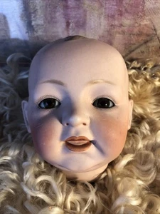 Antique GERMAN Larger JDK Kestner Baby Doll Head …..Head Only As Found - Bild 1 von 16