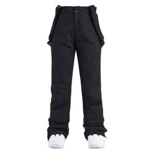 2024 new Winter waterproof men's and women's long pants, ski strap pants - Picture 1 of 32