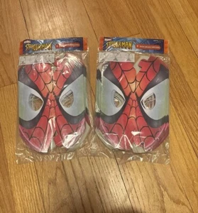 8 CT SPIDERMAN Party Mask Lot Of 2 Birthday Party Loot Bag Spider Man - Picture 1 of 4