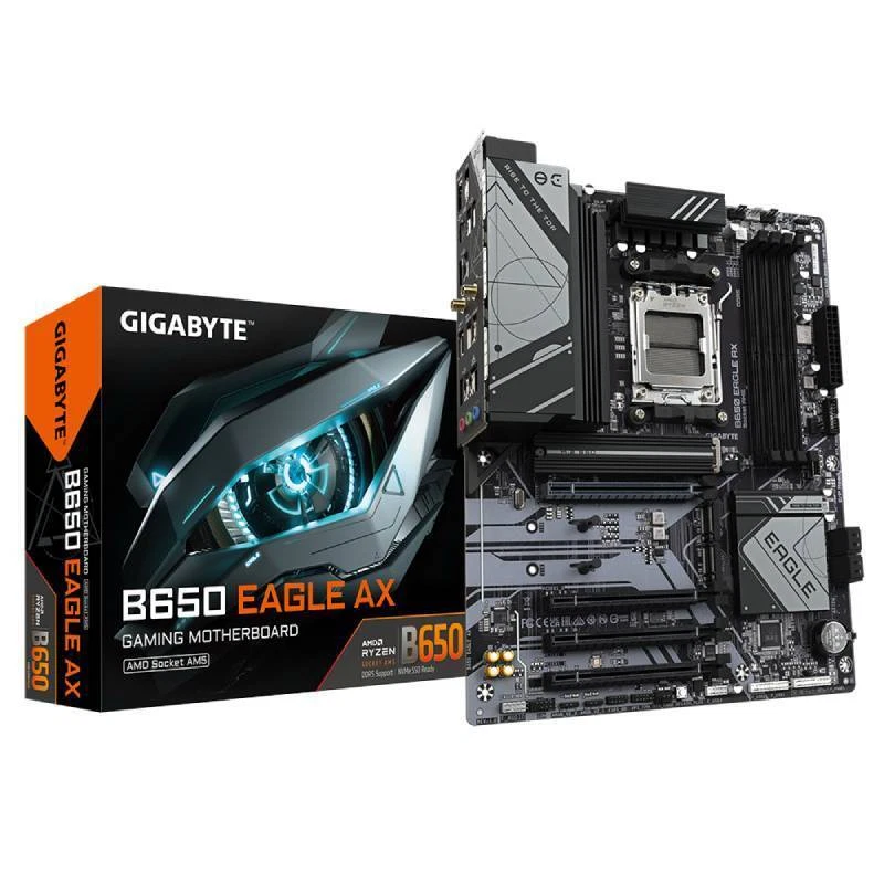 GIGABYTE B650 EAGLE AX Scheda Madre AM5 DDR5 Wi-Fi 6E per AMD Ryzen 7000/8000/90