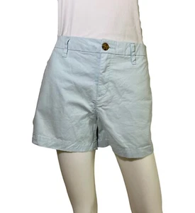 Pantalones cortos para mujer Old Navy azul claro con cremallera rascacielos 10 - Imagen 1 de 6