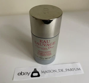 CHRISTIAN DIOR Eau Sauvage DEODORANT 75ml Stick - Brand New Sealed RARE - Picture 1 of 4
