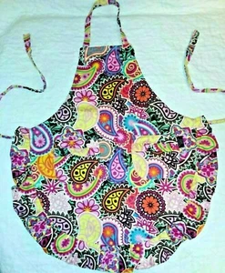 Schürze zwei Klumpen Sugar David Schary Knabber- und Dribbel's Paisley Blumen Taschen - Bild 1 von 11