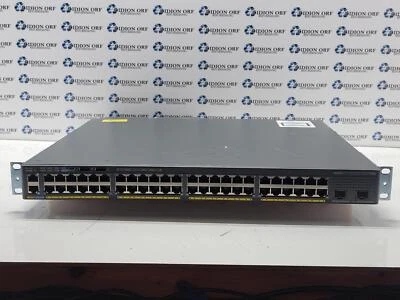 Cisco Network Switch WS-C2960XR-48FPD-I, w/C2960X-STACK Grade B, SKU 15175 - Image 1 of 3