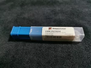 NIAGARA 17002338 1/2"x1/2x2x4 7FL, SOLID CARBIDE FINISHING END MILL EDP N58270 - Picture 1 of 2