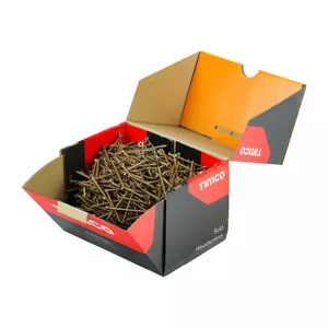 1000 Stück Timco SOLO GELB HOLZSCHRAUBEN POZI SENKKOPF SOLOC 3 4 4,5 5 6mm - Bild 1 von 10
