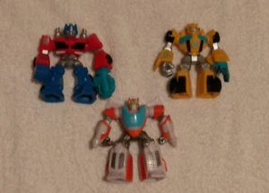 Hasbro Transformers Heroes Rescue Bots Action Figures Playskool Lot of 3 - Picture 1 of 12