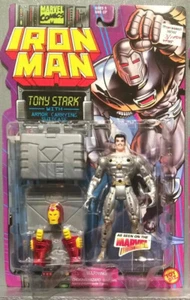 1995⭐️VINTAGE & SELTEN⭐️MARVEL - IRONMAN 5 ZOLL TONY STARK & KOFFERRÜSTUNG ⭐️VERSIEGELT ⭐️ - Bild 1 von 12