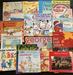 Vintage Set of 20 Paperback Children's Books-Classic- Mayer-Ehlert-Henkes - Picture 1 of 23
