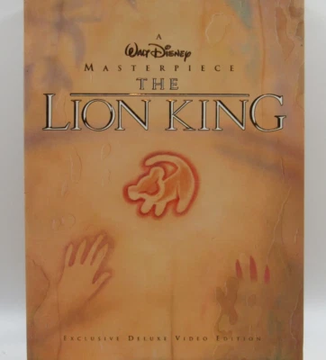 Disney The Lion King Masterpiece Exclusive Deluxe Video Edition VHS Lithograph - Image 1 of 4