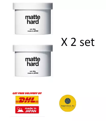 x 2 of LIPPS Men's Matte Hard Hold Hair Wax - Salon-Grade Apple Green Scent 85g - Image 1 of 4