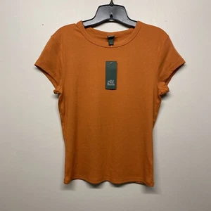 Target (wild Fable) Short sleeve Fall Orange t-shirt Girls size L - Picture 1 of 4