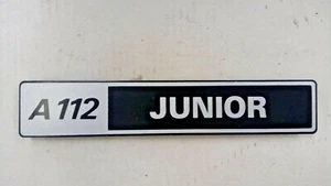 FREIE ORIGINAL SCHRIFTZUG FÜR A112 JUNIOR - Bild 1 von 1