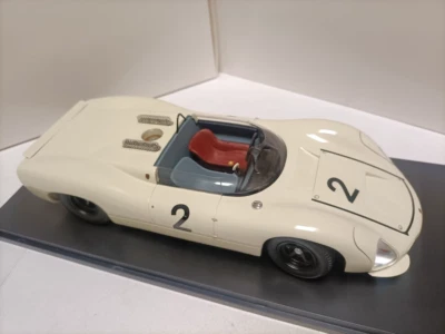 Matrix 1/18 Porsche 910/8 Bergspyder #2 Rolf Stommelen Winner 1967 Model Car - Image 1 of 4