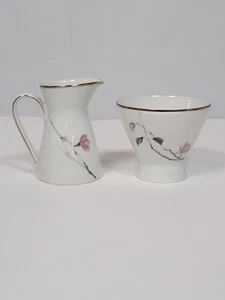 Rosenthal Continental Japanese Quince Platinum Creamer & Sugar Bowl(No Lid) - Picture 1 of 23