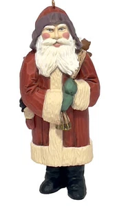 1986 Hallmark Andenken Ornament "Old Fashioned Santa" Handarbeit - Bild 1 von 17