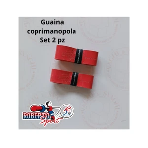 GUAINA COPRI MANOPOLA ROBERTO SPORT GOMMA ANTISCIVOLO COL ROSSO SET 2 PZ RS2254 - Foto 1 di 1