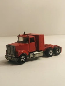 🍀Minty Fresh🍀 Hot Wheels Peterbilt Truck Steering Rig Straight Arrow Cab Only - Picture 1 of 3
