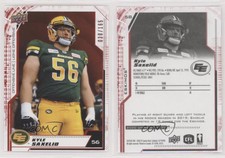 2020 Upper Deck CFL Red /165 Kyle Saxelid #58