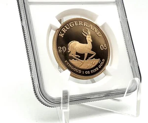 South Africa 2005  Treasures of Africa KRUGERRAND 1 oz Gold Coin NGC PF70 - Picture 1 of 14