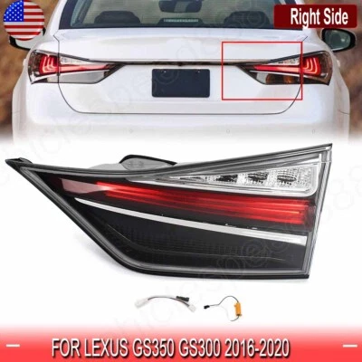 For 2016-2020 Lexus GS350 GS300 Rear Inner LED Tail Light Lamp Assembly Right - Image 1 of 4