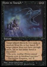 Hymn to Tourach (Wolf) ~ Moderately Played Fallen Empires MTG Magic UltimateMTG