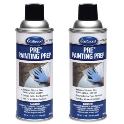 Limpador de pré-pintura Eastwood aerossol 11 oz pacote com 2 - Imagem 1 de 4