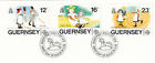 (80364) GB Guernsey Used EUROPA Toys & Games 1989 ON PIECE