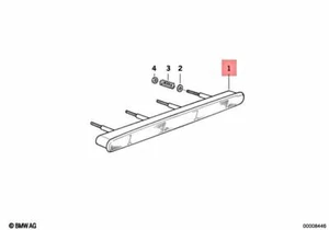 Genuine 3rd Third Stop Brake Lamp Light BMW 3-Series E36 Cabrio 1994-1999 - Picture 1 of 1