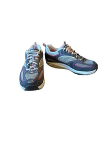 Skechers Shape Ups donna scarpe tonificanti 9 passeggiate 12320 NVSL rosa navy grigio - Foto 1 di 6