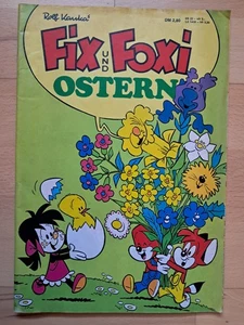 Fix + Foxi Sonderheft Ostern von 1979 mit Würfelspiel + Tischkarten - Z1-2 - Bild 1 von 5