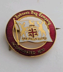 Hudson Bay Company Enamel Pin Badge - Picture 1 of 7