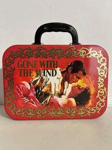Vom Winde verweht seltene Brotdose aus Blech mit Clark Gable & Vivien Leigh Bild - Bild 1 von 6