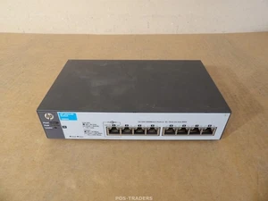 HP ProCurve 1810-8G Switch J9802A Gigabit Ethernet Switch - NO RACK EARS / PSU - Afbeelding 1 van 7