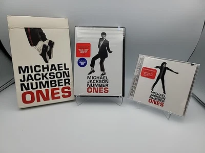 Michael Jackson Number Ones • CD & DVD 2003 Box Set • Rare OOP • New Sealed - Image 1 of 4