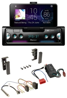 Pioneer USB MP3 Bluetooth DAB Autoradio für Audi A2 A3 8L A6 C5 A4 B5 Bose Aktiv - Bild 1 von 4