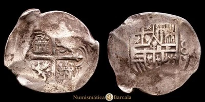  Felipe III 8 Reales (23,57g) (1598-1621) México CAL-Tipo-881 MBC- - Image 1 of 3