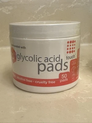 Glycolic Acid Pads 20% Resurfacing Pads 50 Count Brand New Unopened - Image 1 of 3