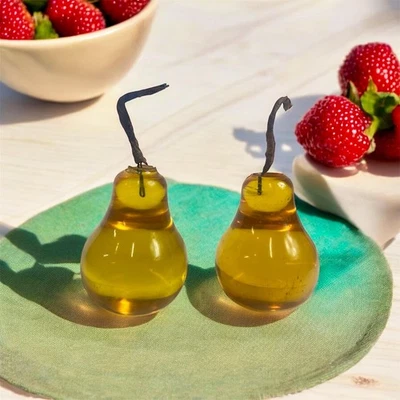 Juego de peras de resina vintage “seleccionadas a mano” solo para ti, pisapapeles, ENVÍO GRATUITO Foto 1 de 4