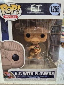 Funko POP! E.T. the Extra-Terrestrial with Flowers #1255 Pop Vinyl Figure New - Picture 1 of 1