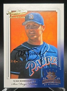 2005 Donruss Champions Recollection Collection /72 Sean Burroughs #138 Auto - Bild 1 von 5