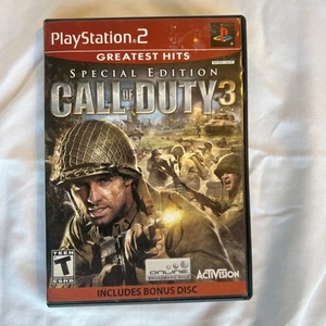 Call of Duty 3: Special Edition Greatest Hits (PS 2, 2007) mit Handbuch (ungetestet) - Bild 1 von 4